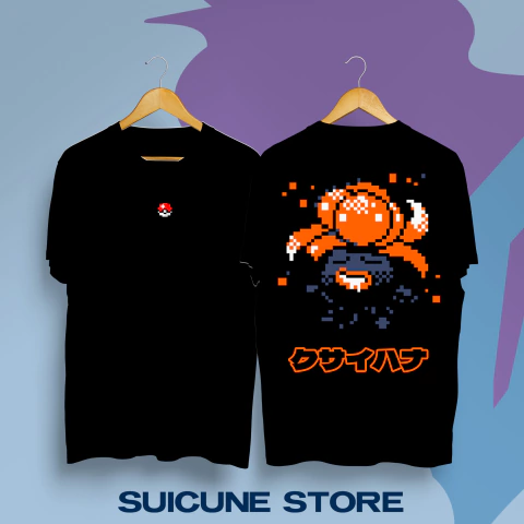 Remera Oversize Gloom Pixel Doble Estampa