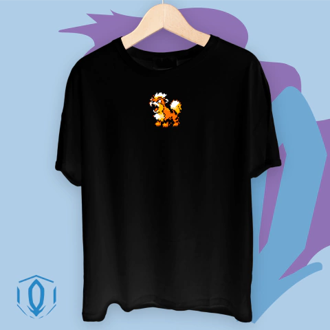 Remera Growlithe Pixel