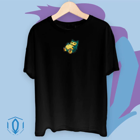 Remera Simil Bordado Snorlax - comprar online