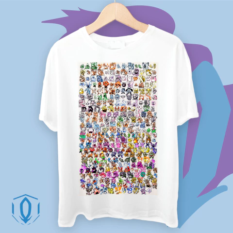 Remera Kanto Pixel