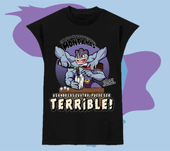 Musculosa negra Machamp Fernet