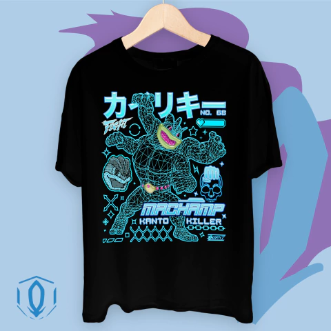 Remera Machamp 3D