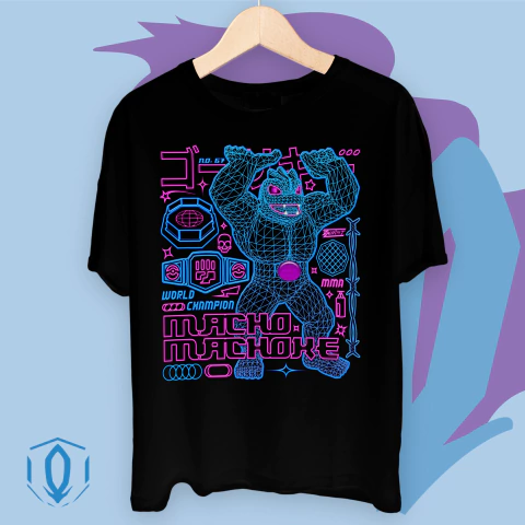 Remera Machoke 3D
