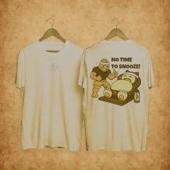 Remera Oversize Machoke Personal Trainer Sepia - Suicune Store