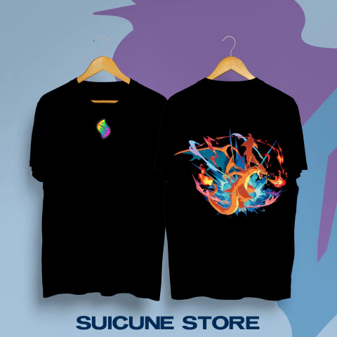 Remera Oversize Mega Charizard Y - comprar online