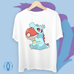 Remera Totodile Pokebola