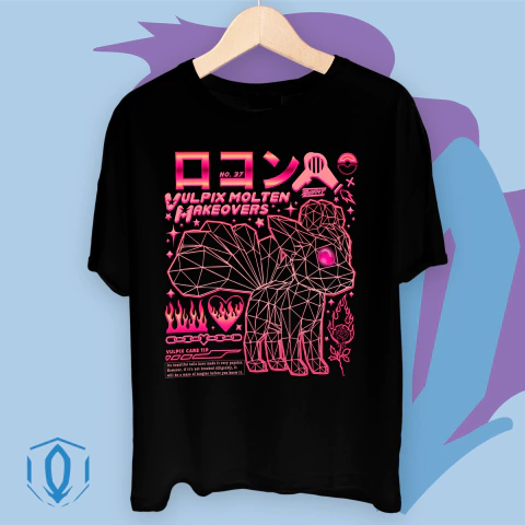 Remera Vulpix 3D