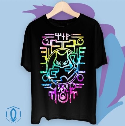 Remera Negra Ancestral Mew
