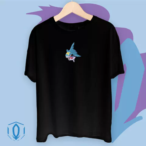 Remera negra Sharpedo