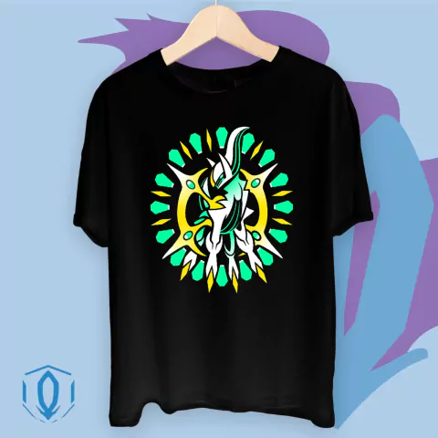 Remera Negra Arceus