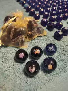 15 Canicas para exhibicion de Pokemon Kanto (Aleatorias)