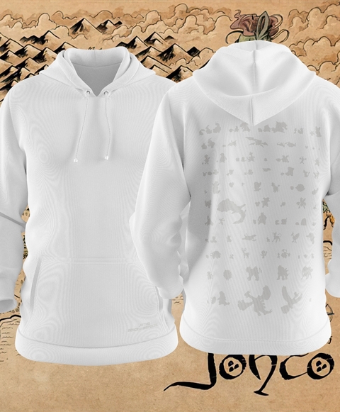 Buzo Oversize Premium Johto Total White - comprar online