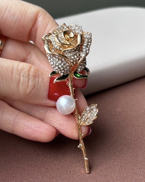 Broche Feminino Rosa - comprar online