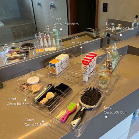Kit Banheiro Organizado