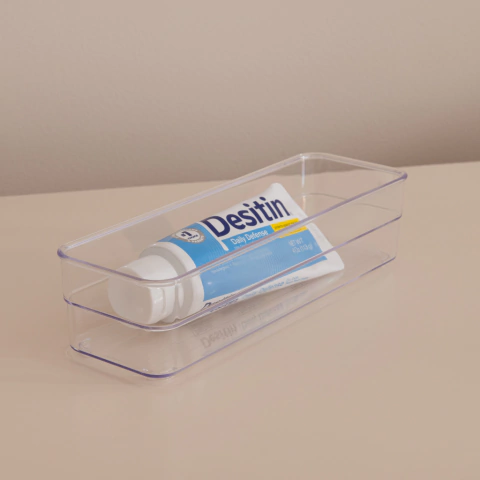 Cesto de acrílico 22,5x7,5x5,6cm - comprar online