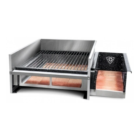 Parrilla Semi-Industrial a Carbon y Leña 60cm Cook & Food