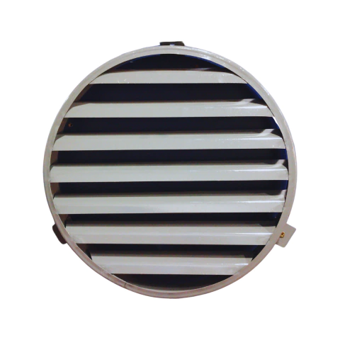 Persianas para Extractor de Chapa Gris Redondas - comprar online