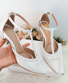 scarpin Eléia salto fino