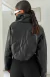 Puffer Crop Matelaseada Ecocuero - Glamragazza