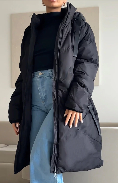 Puffer Impermeable (Negra) - comprar online