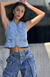 Conjunto Emma Denim Claro - comprar online