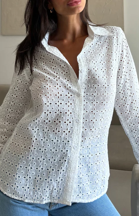 Camisas Broderie Roma