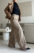 Algodón Tizado Wide Leg