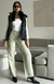 Twill Doble Pinza Leg Primavera-Verano