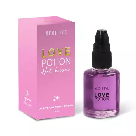 Aceite Lubricante Algodón de Azúcar Saborizado Love Potion 30ml