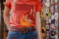 Camiseta T-shirt Feminina Zenz Western Magnolia Zw0224007 na internet