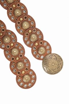 Cinto Country Western Boho Detalhado Vintage - comprar online