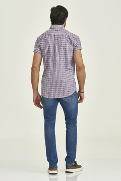 Camisa Txc Original Manga Curta Tricoline 29144 Xadrez - Traje certo country