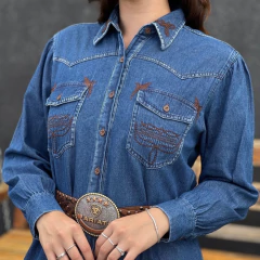 Vestido Zenz Western Jeans Chemise Lakota Zw0125043 na internet