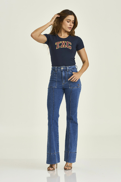 Camiseta Txc Feminina Slim Bordada Original 51052 na internet