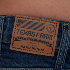Calça Jeans Masculina Texas Farm Bordada Pdm034 - comprar online