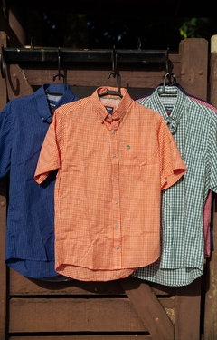 Camisa Tuff Masculina Manga Curta Laranja 9947 - comprar online