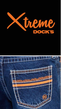 Calça Masculina Bordada Docks Extreme Lançamento 03725 - Traje certo country
