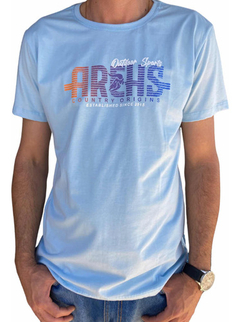 Camiseta Masculina Aurochs Lançamento Country Azul