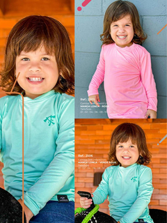 Camiseta Com Proteção Uv+ Infantil Menina Tomahawk Ref 2503 - comprar online