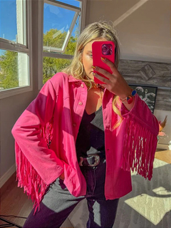 Jaqueta Franja Suede Western Country Western Rodeio 200 na internet