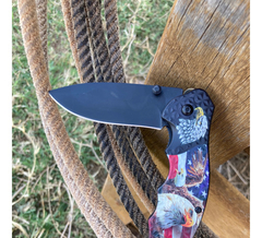 Canivete Importado Preto Falcon Knives 2166 na internet