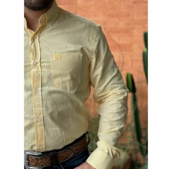 Camisa Masculina Txc Brand Manga Longa Xadrex 2705 - Traje certo country