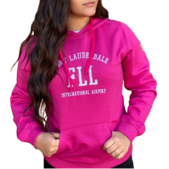 Moletom Txc Feminino Fort Lauderdale Rosa - 9109 na internet