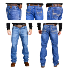 Calça Bordada Masculina Nfr Ideal P/ Usar C Bota 5528