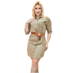 Vestido Camisa Chemise Feminino Txc Brand Lançamento 12165l