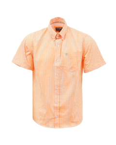 Camisa Tuff Masculina Manga Curta Laranja 9947 na internet