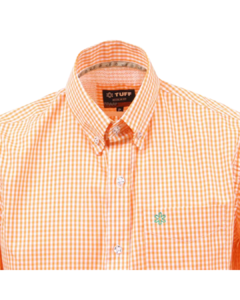 Camisa Tuff Masculina Manga Curta Laranja 9947 - Traje certo country