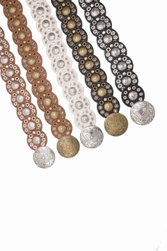Cinto Country Western Boho Detalhado Vintage