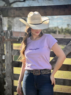 Camiseta Wrangler Feminina T Shirt Wf5504 na internet