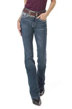 Imagem do Calça Jeans Feminina Self Western Boot Cut Cbt21